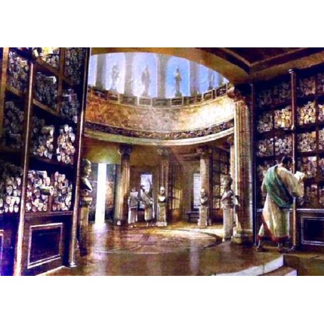 Antiquité : La grande bibliothèque d’Alexandrie