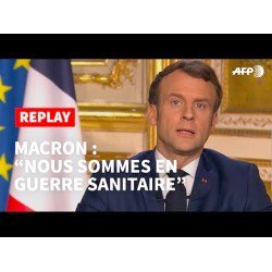 La connerie de l’année 2020 : «nous sommes en guerre», d’Emmanuel Macron