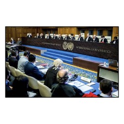 La guerre sous l’œil de la justice internationale