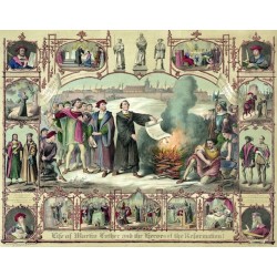 Le schisme luthérien et la réforme, le début des guerres catholico-protestantes