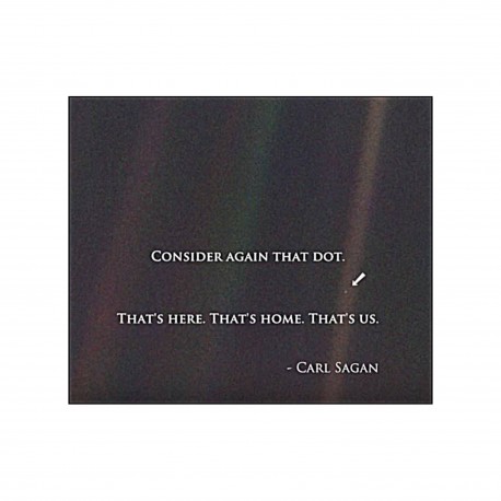 La terre vue d’en haut, de très loin, de très très loin...