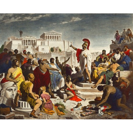 Le peuple spectateur et les adversaires de la démocratie athénienne